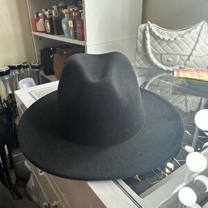 Classic Black Fedora Hat